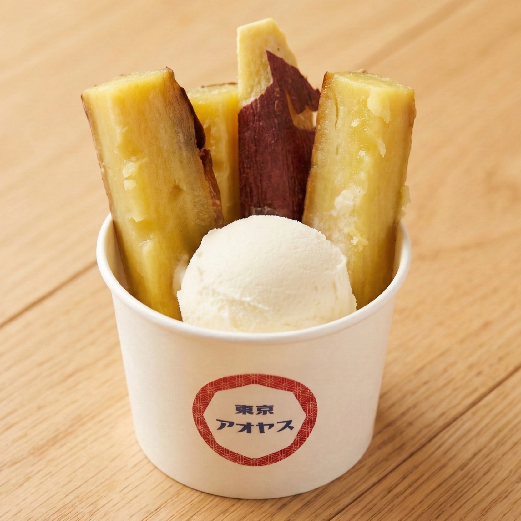 ミルクアイスのせ